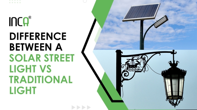 Difference Between a Solar Street Light vs. Traditional Light